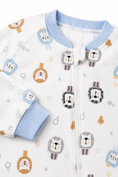 wolly woo Baby and Child Sleeping Bag with Zipper and Print, Ages 1-6