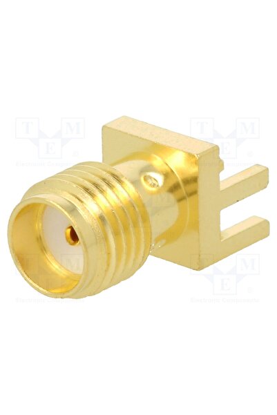 OEM Conector SMA AMPHENOL RF 132322, mufă, mamă, de margine, drept, 50Ω, SMT,...