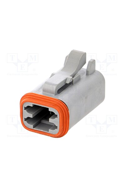 OEM Conector automotive AMPHENOL AT06-4S, mufă, mamă, AT, PIN 4, IP67, pe cab...