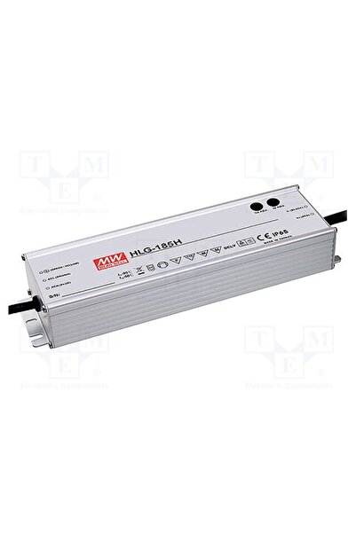 OEM Alimentator pulsatoriu MEAN WELL HLG-185H-24A, LED, 186W, 24VDC, 3,9÷7,8A...