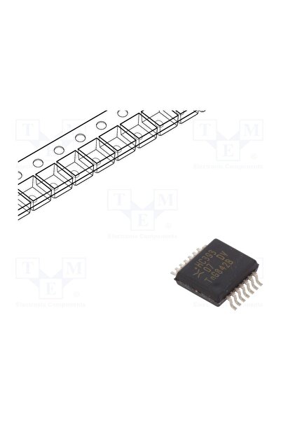 OEM CI digital NEXPERIA 74HC393DB.118, 4 biți, contor binar, Canal 2, CMOS, S...
