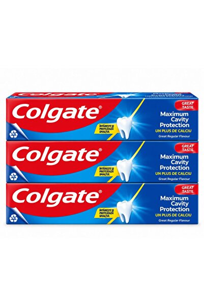 Colgate 3x 50 ml οδοντόκρεμα μέγιστης προστασίας από την τερηδόνα