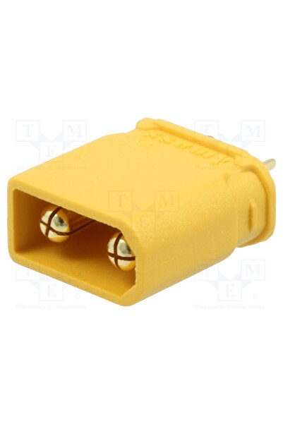 OEM Conector alimentare DC AMASS XT30U-M, mufă, tată, XT30, 15A, 500V, PIN 2,...