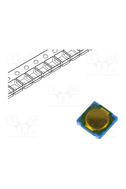 OEM Microîntrerupător TACT C&K PTS530GM055SMTR, SPST-NO, Poziție 2, 0,05A/12V...