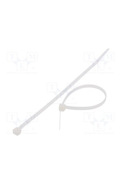 OEM Colier de strângere FIX&FASTEN FIX-S-4.8X185/N, W 4,8mm, naturală, poliam...
