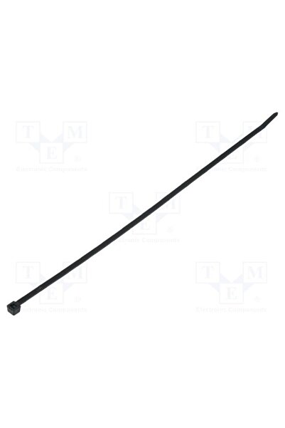 OEM Colier de strângere HELLERMANNTYTON T80I-HS-BK-C1, W 4,7mm, neagră, polia...