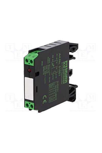 OEM Releu pentru instalaţii MURRELEKTRONIK MURR-RMM11/24, monostabil, NO, Ubo...