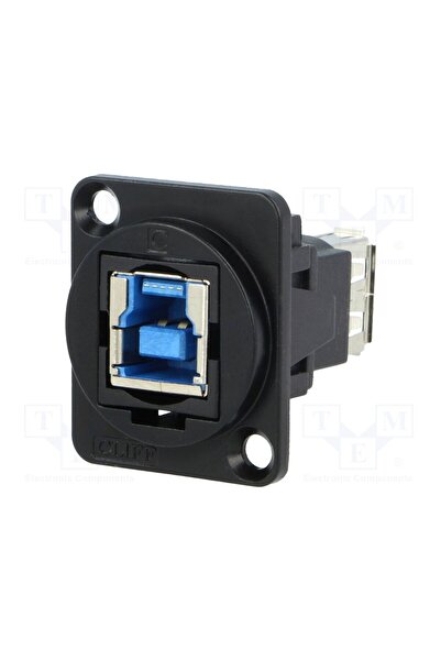 OEM Adaptor CLIFF CP30206NMB, soclu USB A, soclu USB B, FT, USB 3.0, metal
