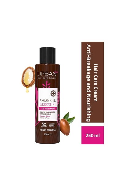 Urban Care Argan Oil & Keratin Nourishing and Anti-Breakage Hair Care Cream 2...