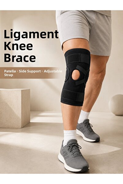 ARMÜZ Ligament Supported Knee Brace Adjustable Velcro Open Patella Knee Support
