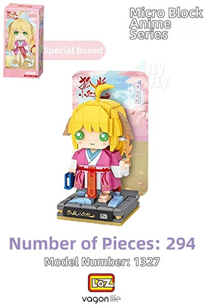Loz Lz-1327 Anime Figure 294 Pieces Block Toy