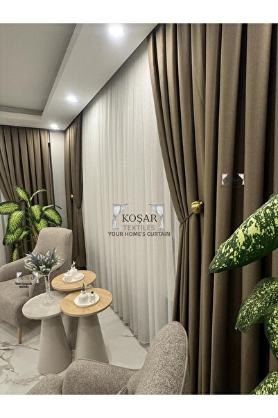 KOSARHOME Silver Bamboo 1/3 Finely Pleated