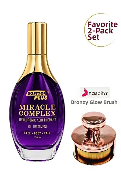 Softto Plus Miracle Complex Hair & Body Oil 120 ml – Skin & Hair Care Oil wit...