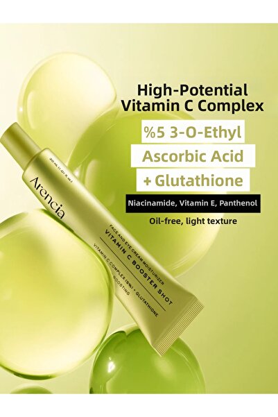 Arencia Vitamin C Booster Shot 30 ml – Brightening, Revitalizing, and Skin Tone Equalizing Skin Serum