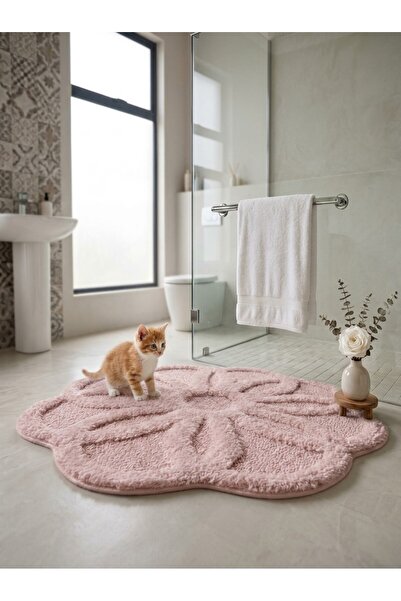 SN COTTONIA HOME Su Emici 100 x 100 Royal Tuft Papatya