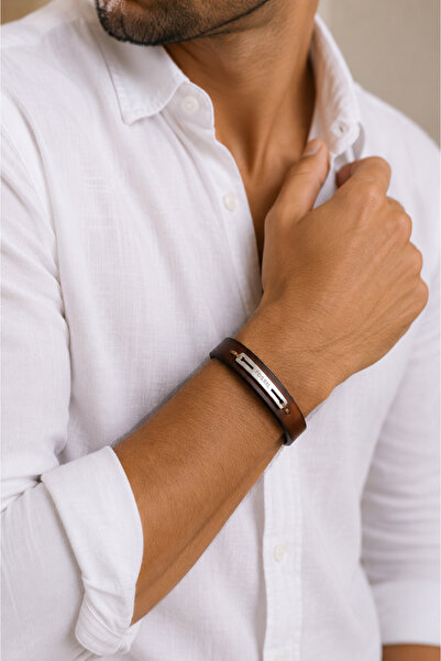 Fossil Brățară bărbătească Bronson JF04963040