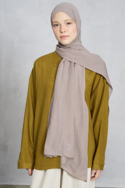 Madame Polo Rami shawl - mink