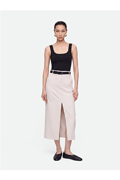 Nocturne Bisiklet Yaka Crop Top