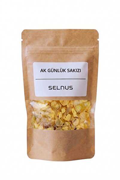 SELNUS Akgünlük Sakızı 100 Gr Buhur Ak Günlük Reçine Frankincense Boswellia s...