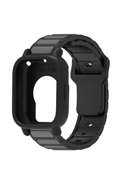 Choice53 Redmi Watch 5 Lite Gray Black-B Silicone Case+Strap For Redmi Watch ...