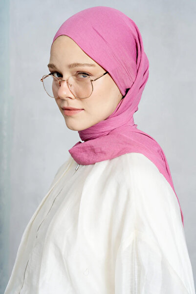Madame Polo Rami shawl - sweet pink
