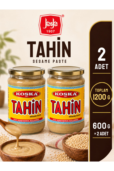 Koska Kavanoz Tahin 2X600 Gr