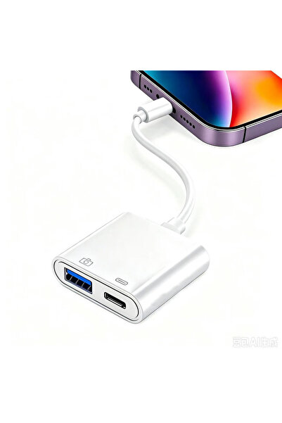 Choice محول USB ثنائي في واحد لأجهزة iPhone، ومحول USB ثنائي في واحد من النوع...