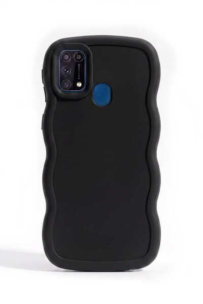 Vissona Samsung Galaxy M31 / M21s / F41 Uyumlu Dalgalı Tasarım Kamera Korumal...