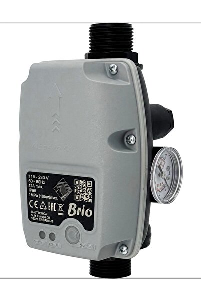 Genel Markalar Italtecnica Brio Hidromat - 2 Hp Otomatik Basınç Kontrol Cihaz...