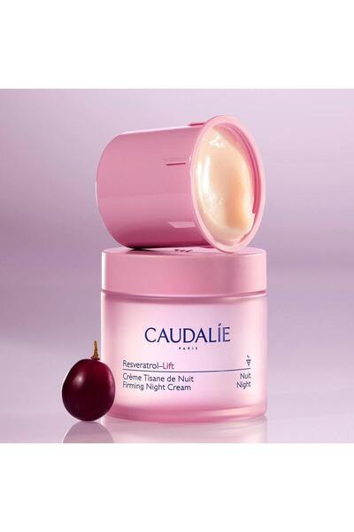 Caudalie Resveratrol-Lift Sıkılaştırıcı Etkili Gece Bakım Kremi - Yedek kapsü...