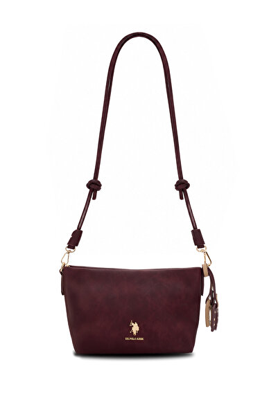 U.S. Polo Assn. Burgundy Women's Shoulder Bag Us26623
