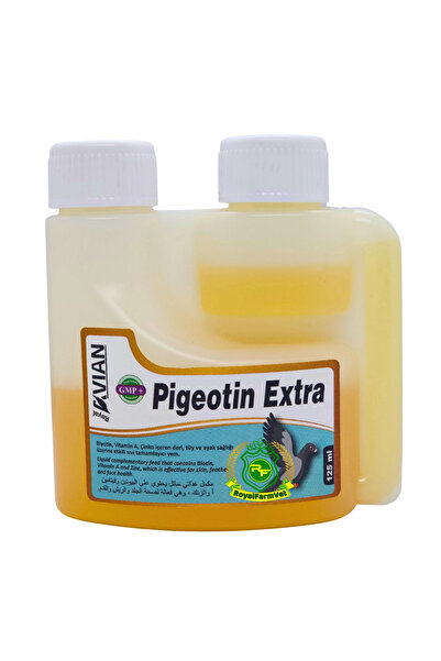 Royal İlaç Pigeotin Extra 125 Ml. Güvercin ve Kafes Kuşlarında Biotin Desteği