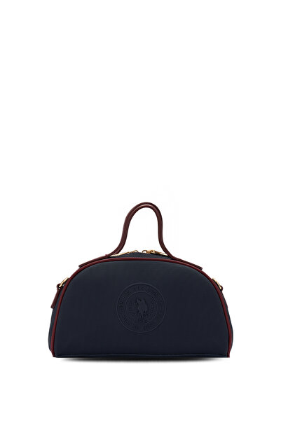 U.S. Polo Assn. Navy Blue-Claret Red Women's Messenger Bag Us26677