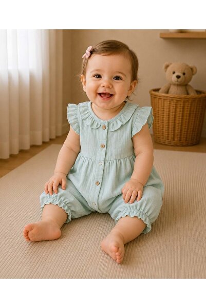 andywawa Baby Romper Blue