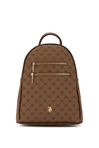U.S. Polo Assn. K.Beige Women's Backpack Us26565