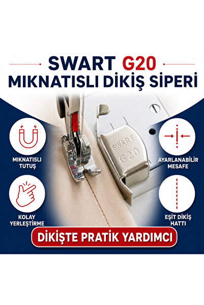 Swart Singer Beko Zetina Janome Pfaff Brother kumaşları düzgün dikim için Mık...