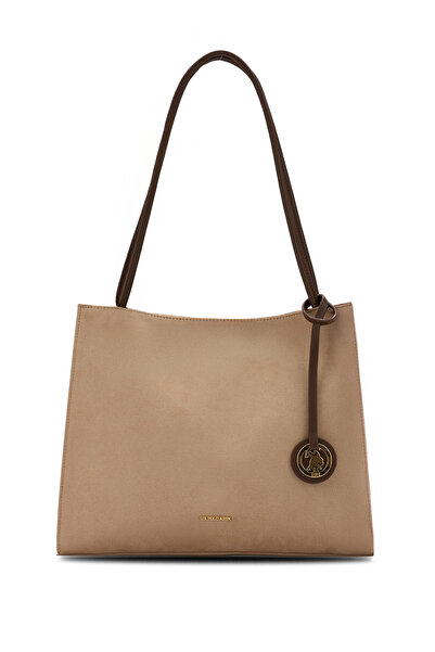 U.S. Polo Assn. Beige Women's Shoulder Bag Us26806