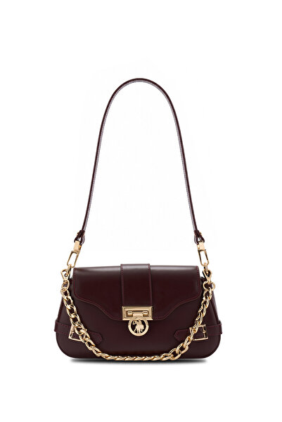 U.S. Polo Assn. Burgundy Women's Shoulder Bag Us26611