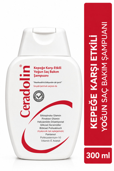 Ceradolin Intensive Hair Care Shampoo Against Dandruff 300 ml