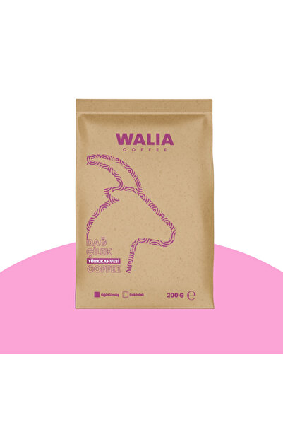 WALIA COFFEE ETHIOPIA DAĞ ÇİLEKLİ TÜRK KAHVESİ 200 G