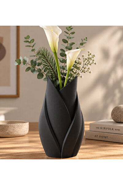 TrendClicker Modern Dekoratif Vazo – Şık Minimalist Çiçeklik, Salon ve Ev Dek...