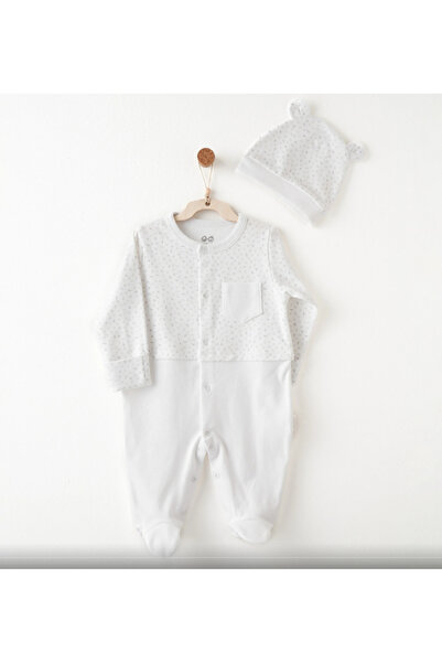 andywawa Baby Romper Set White