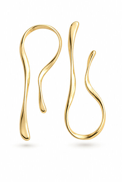 btogether. Gold İp Küpe