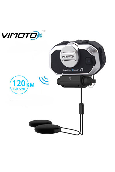 Choice Vimoto V8 Motorcycle Helmet Headset Bluetooth Stereo Intercom Call Wir...