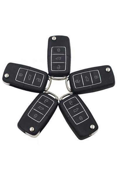Choice مفتاح سيارة عالمي فاخر أسود بثلاثة أزرار من سلسلة B طراز KD Keydiy Rem...