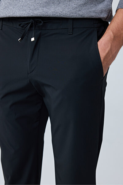 Danger Erkek Beli Lastikli Comfort Fit Pantolon Siyah 0170DDNGR