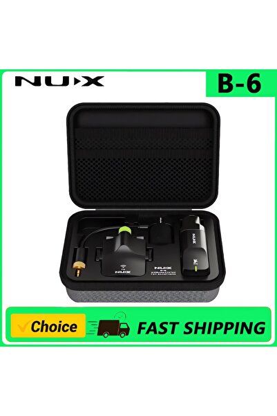 Choice NUX B-6 NUX B-6 Saxophone Wireless System with Charging Case,Operation...