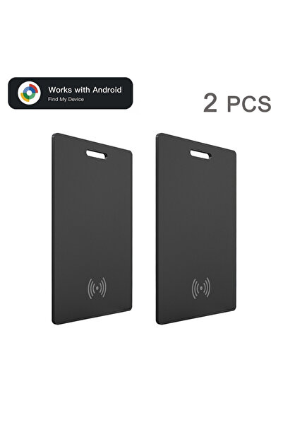 Choice4 Black-2PCS(Android) Android Wireless Charging Tracking Location Walle...