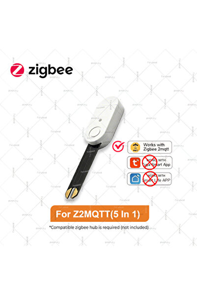 choice2 For Z2MQTT(5In1) Zigbee Soil Moisture Detector Sunlight Fertility Tem...