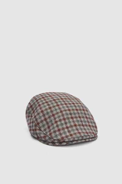 D'S Damat Ds Damat Mixed Color Dobby Wool Blend Hat